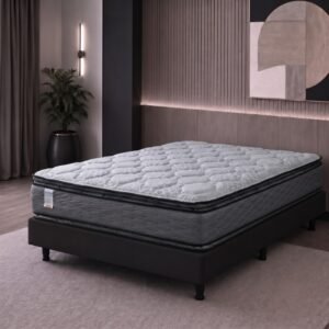 Colchón 2 1/2 Plaza Suavestar Boreal Bamboo EP Resortes 140x190x31