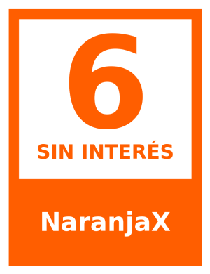 6 Cuotas Sin Interes Naranja X