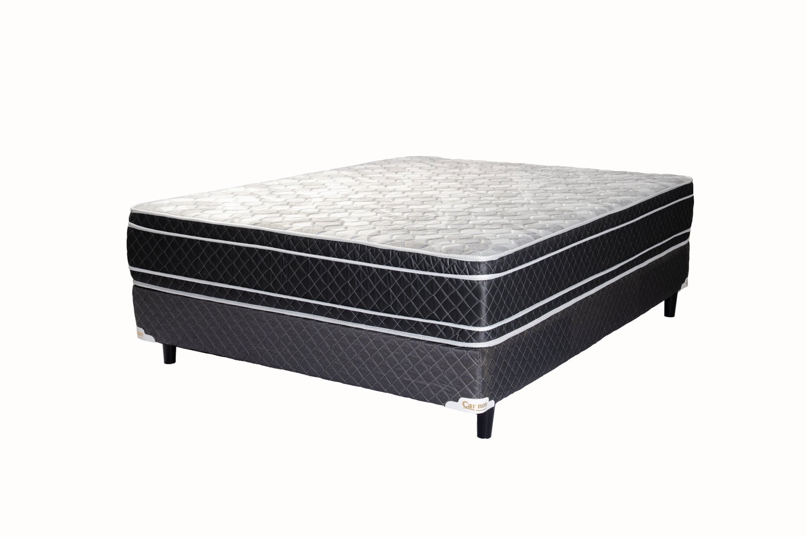 Conjunto Sommier 2 1/2 Plaza Cannon Lyon Espuma 140X190